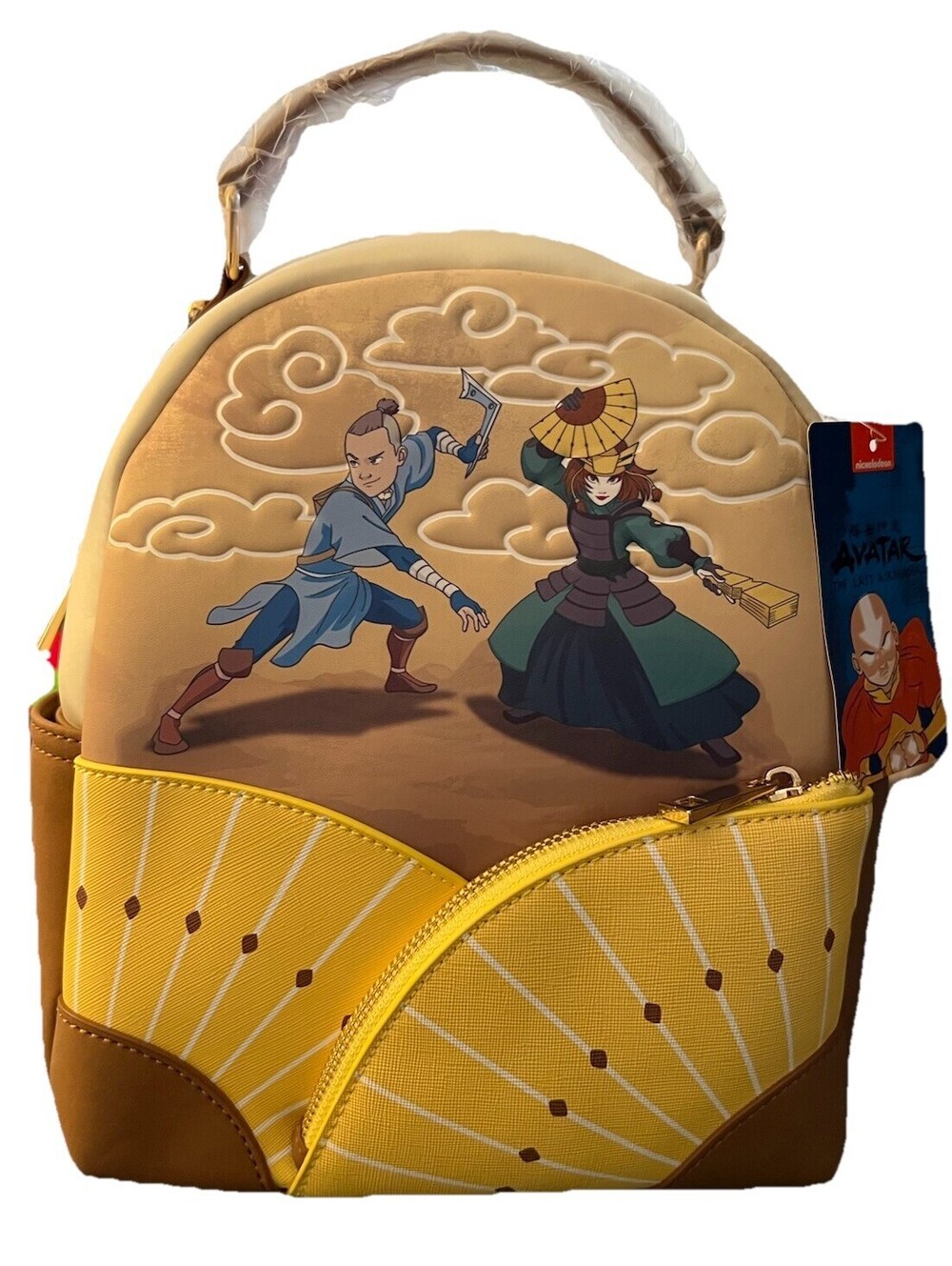 Loungefly Avatar The Last Airbender Sokka and Suki Mini Backpack New